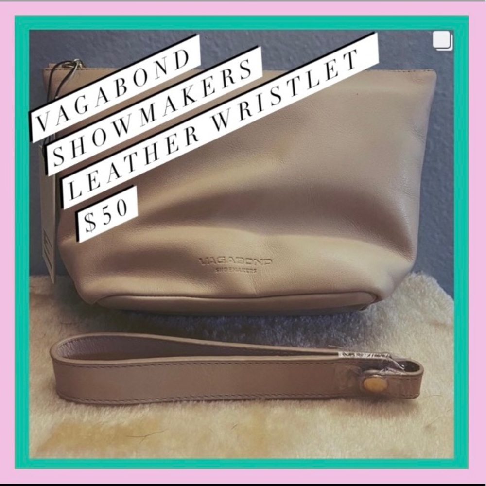 Free People / Vagabond Shoemakers Leather Wristlet